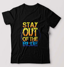Load image into Gallery viewer, PUBG Stay Out Of The Blue T-Shirt for Men-Black-Ektarfa.online
