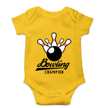 Load image into Gallery viewer, Bowling Champion Kids Romper For Baby Boy/Girl-Yellow-Ektarfa.online
