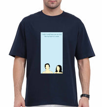 Load image into Gallery viewer, Prateek Kuhad Oversized T-Shirt for Men-Navy Blue-Ektarfa.online
