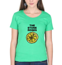 Load image into Gallery viewer, The Stone Roses T-Shirt for Women-Flag Green-Ektarfa.online
