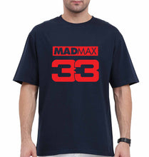 Load image into Gallery viewer, Max Verstappen Oversized T-Shirt for Men-Navy Blue-Ektarfa.online

