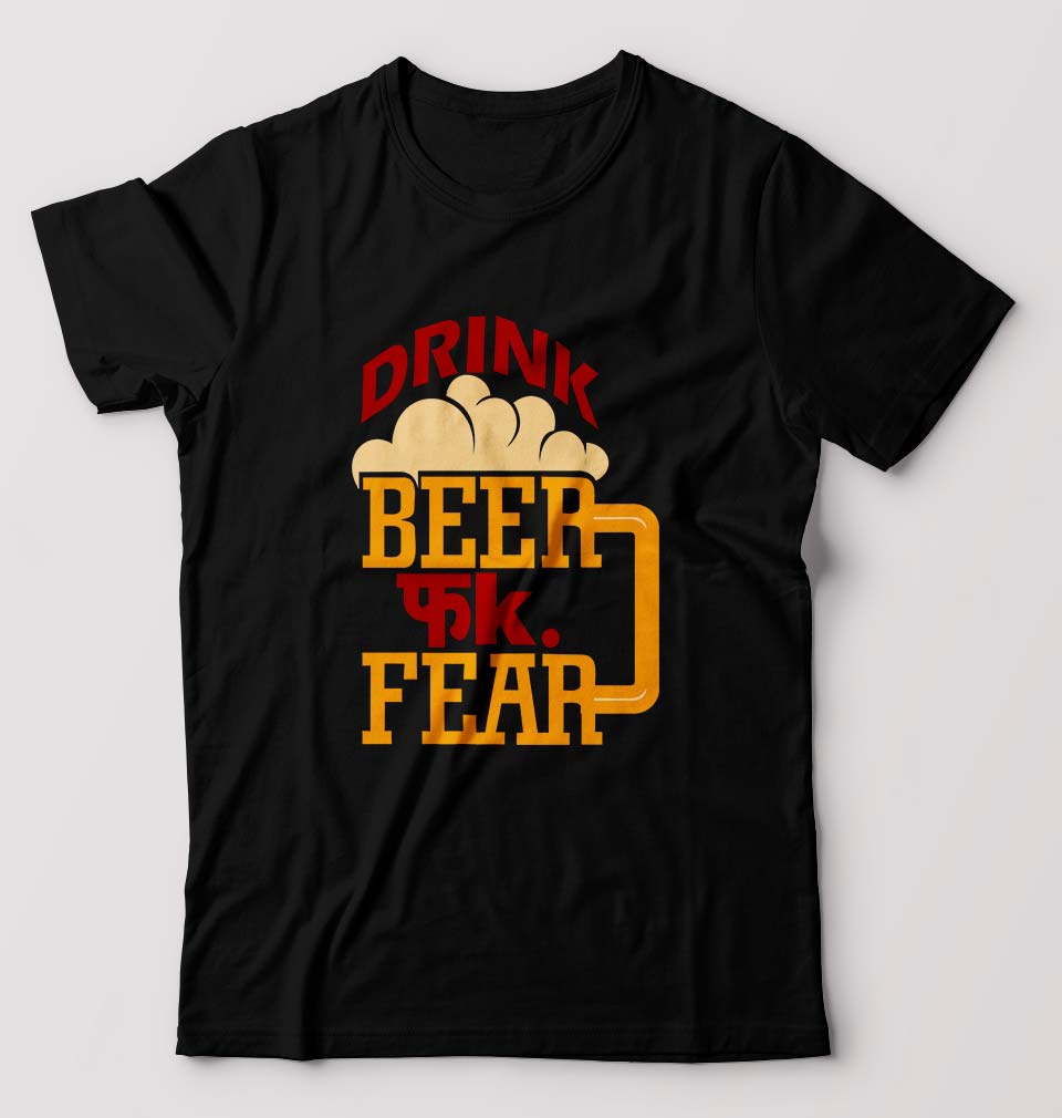 Beer T-Shirt for Men-Black-Ektarfa.online