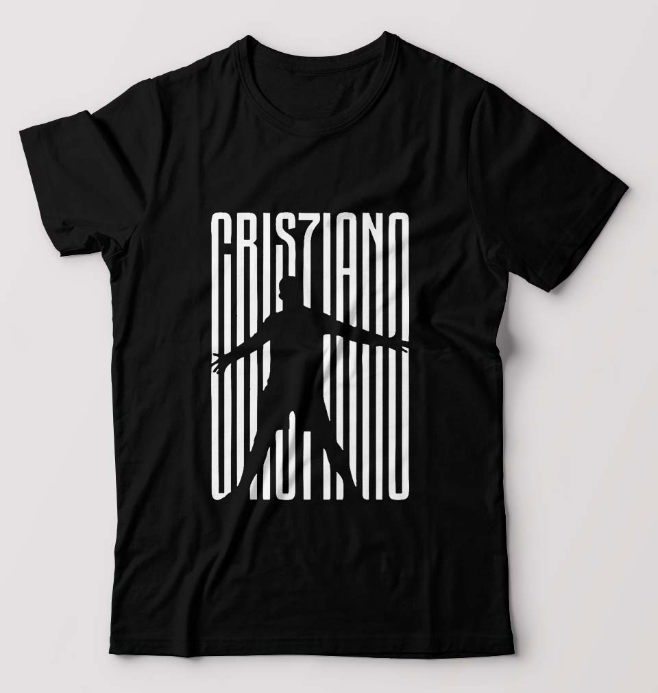 Cristiano Ronaldo CR7 T-Shirt for Men-Black-Ektarfa.online