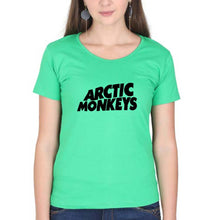 Load image into Gallery viewer, Arctic Monkeys T-Shirt for Women-Flag Green-Ektarfa.online
