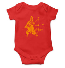 Load image into Gallery viewer, RAMJI Shree Ram Kids Romper Kids Romper For Baby Boy/Girl-0-5 Months(18 Inches)-RED-Ektarfa.online
