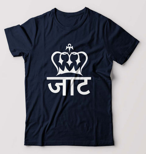 Jaat T-Shirt for Men-Navy Blue-Ektarfa.online