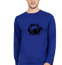 Load image into Gallery viewer, UFC Venum Full Sleeves T-Shirt for Men-Royal Blue-Ektarfa.online
