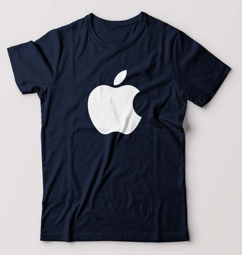 Apple T-Shirt for Men-Navy Blue-Ektarfa.online