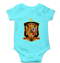 Load image into Gallery viewer, Spain Football Kids Romper For Baby Boy/Girl-Sky Blue-Ektarfa.online
