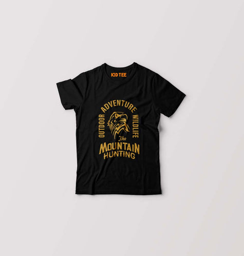 Eagle T-Shirt for Boy/Girl-Black-Ektarfa.online
