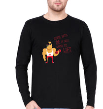 Load image into Gallery viewer, Gym Full Sleeves T-Shirt for Men-Black-Ektarfa.online
