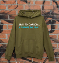 Load image into Gallery viewer, Carrom Unisex Hoodie for Men/Women-Olive Green-Ektarfa.online

