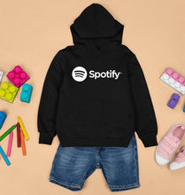 Load image into Gallery viewer, Spotify Kids Hoodie for Boy/Girl-Black-Ektarfa.online
