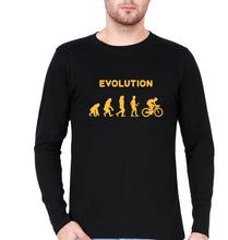 Load image into Gallery viewer, Cycling Full Sleeves T-Shirt for Men-Black-Ektarfa.online
