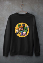 Load image into Gallery viewer, Minecraft Unisex Sweatshirt for Men/Women-Black-Ektarfa.online
