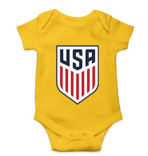 Load image into Gallery viewer, USA Football Kids Romper For Baby Boy/Girl-Yellow-Ektarfa.online

