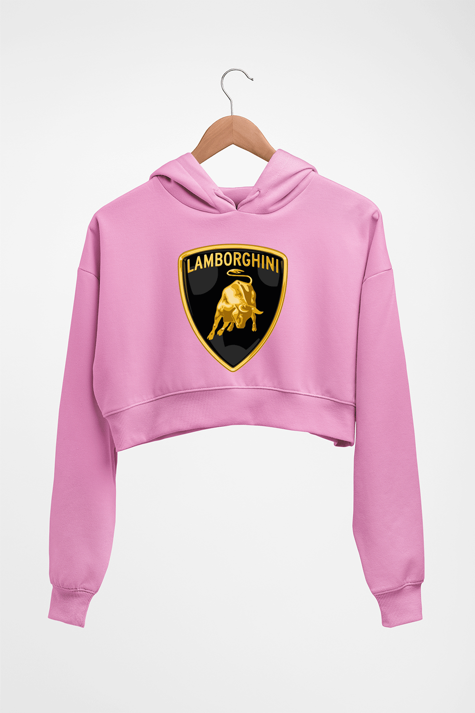 Lamborghini HOODIE FOR WOMEN-Light Baby Pink-Ektarfa.online