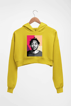 Load image into Gallery viewer, Kendrick Lamar Crop HOODIE FOR WOMEN-Mustard yellow-Ektarfa.online
