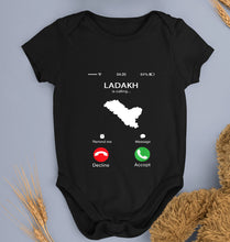 Load image into Gallery viewer, Ladakh Calling Kids Romper For Baby Boy/Girl-0-5 Months(18 Inches)-Black-Ektarfa.online
