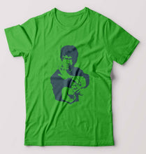 Load image into Gallery viewer, Bruce Lee T-Shirt for Men-flag green-Ektarfa.online
