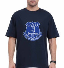 Load image into Gallery viewer, EVERTON Oversized T-Shirt for Men-Navy Blue-Ektarfa.online
