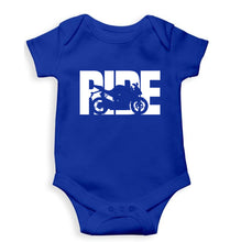 Load image into Gallery viewer, Ride Superbike Kids Romper For Baby Boy/Girl-0-5 Months(18 Inches)-Royal Blue-Ektarfa.online
