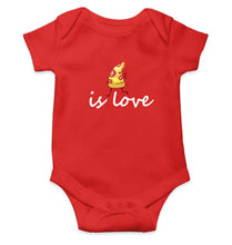 Load image into Gallery viewer, Pizza Is Love Kids Romper For Baby Boy/Girl-0-5 Months(18 Inches)-RED-Ektarfa.online
