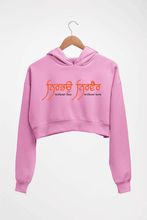 Load image into Gallery viewer, Nirbhau Nirvair Crop HOODIE FOR WOMEN-Light Baby Pink-Ektarfa.online
