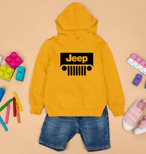 Load image into Gallery viewer, Jeep Kids Hoodie for Boy/Girl-Mustard Yellow-Ektarfa.online
