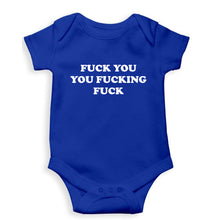 Load image into Gallery viewer, Funny Fuck Kids Romper For Baby Boy/Girl-Royal Blue-Ektarfa.online
