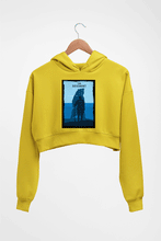 Load image into Gallery viewer, The Revenant Crop HOODIE FOR WOMEN-Mustard Yellow-Ektarfa.online

