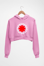 Load image into Gallery viewer, Red Hot Chili Peppers Crop HOODIE FOR WOMEN-Light Baby Pink-Ektarfa.online
