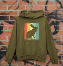 Load image into Gallery viewer, Rabbit Bunny Unisex Hoodie for Men/Women-Olive Green-Ektarfa.online
