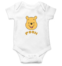 Load image into Gallery viewer, Pooh Kids Romper For Baby Boy/Girl-0-5 Months(18 Inches)-White-Ektarfa.online
