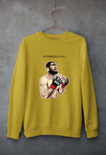 Load image into Gallery viewer, Khabib Nurmagomedov Unisex Sweatshirt for Men/Women-Mustard Yellow-Ektarfa.online
