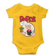 Load image into Gallery viewer, Popeye Kids Romper For Baby Boy/Girl-Yellow-Ektarfa.online
