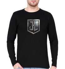 Load image into Gallery viewer, Justice League Full Sleeves T-Shirt for Men-Black-Ektarfa.online
