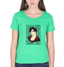 Load image into Gallery viewer, Jughead Jones Riverdale T-Shirt for Women-Flag Green-Ektarfa.online
