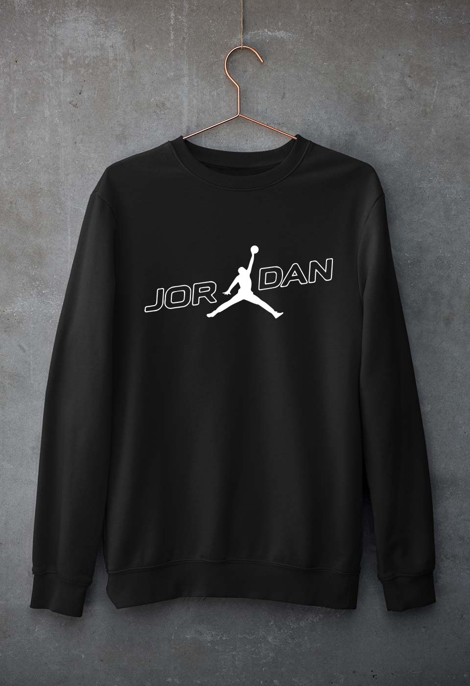 Michael Jordan Unisex Sweatshirt for Men/Women-Black-Ektarfa.online