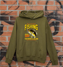 Load image into Gallery viewer, Fishing Unisex Hoodie for Men/Women-Olive Green-Ektarfa.online
