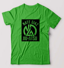 Load image into Gallery viewer, Nate Diaz UFC T-Shirt for Men-flag green-Ektarfa.online
