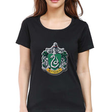 Load image into Gallery viewer, Slytherin Harry Potter T-Shirt for Women-Black-Ektarfa.online

