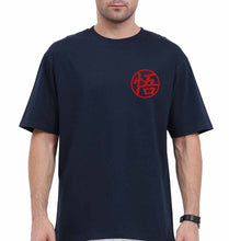 Load image into Gallery viewer, Goku Oversized T-Shirt for Men-Navy Blue-Ektarfa.online
