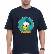 Load image into Gallery viewer, Donald Duck Oversized T-Shirt for Men-Navy Blue-Ektarfa.online

