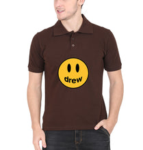 Load image into Gallery viewer, Drew House Polo T-Shirt for Men-Coffee Brown-Ektarfa.online
