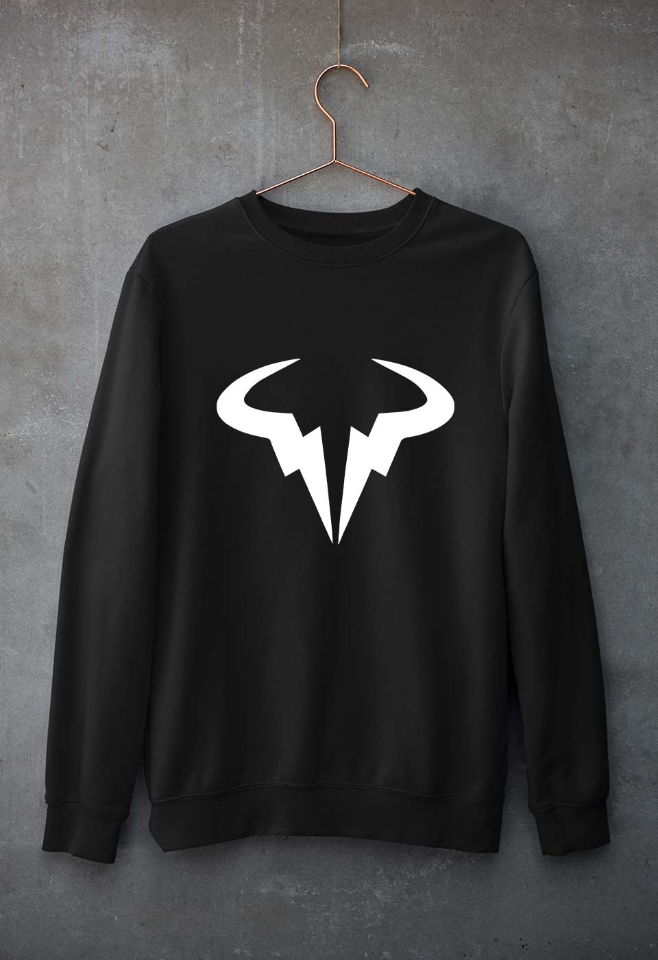 Rafael Nadal (RAFA) Unisex Sweatshirt for Men/Women-Black-Ektarfa.online