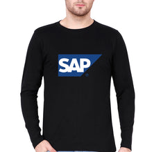 Load image into Gallery viewer, SAP Full Sleeves T-Shirt for Men-Black-Ektarfa.online
