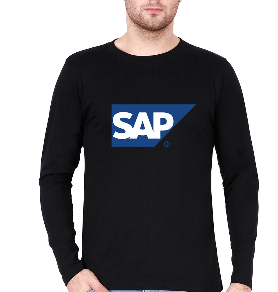 SAP Full Sleeves T-Shirt for Men-Black-Ektarfa.online