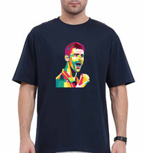 Load image into Gallery viewer, Novak Djokovic Tennis Oversized T-Shirt for Men-Navy Blue-Ektarfa.online

