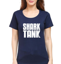 Load image into Gallery viewer, Shark Tank T-Shirt for Women-Navy Blue-Ektarfa.online
